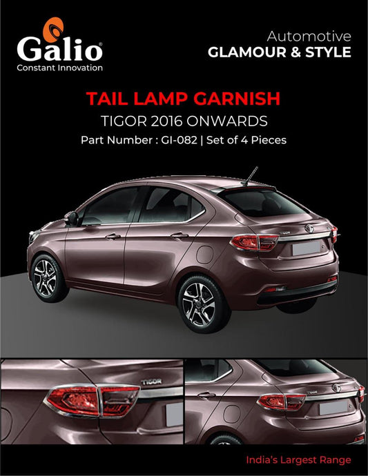 Tata Tigor Chrome Finish Tail Lamp Garnish