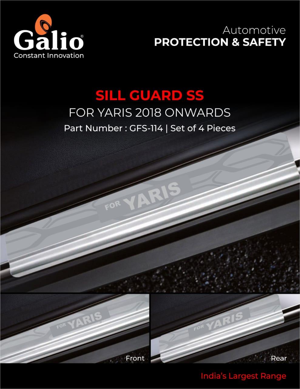 Toyota Yaris Sill Guard SS