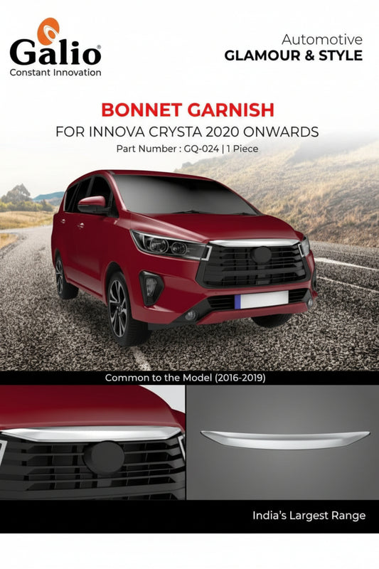 Bonnet Garnish Toyota Innova Crysta