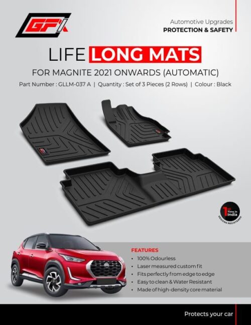 Nissan Magnite - Life Long Mats - Model 2021 Onwards