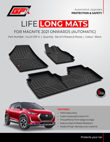 Nissan Magnite - Life Long Mats - Model 2021 Onwards