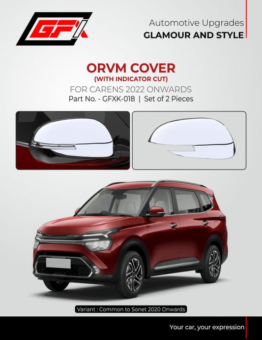 KIA Carens ORVM Cover With Indicator Cut