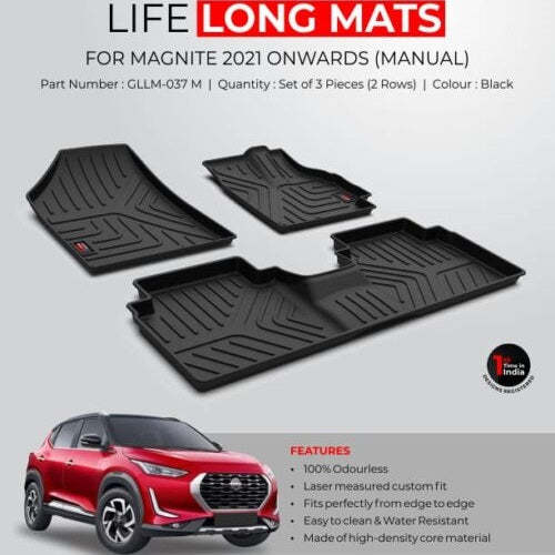 Nissan Magnite - Life Long Mats - Model 2021 Onwards