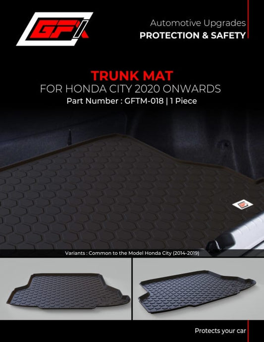 Trunk floor Mat for Honda City 2020