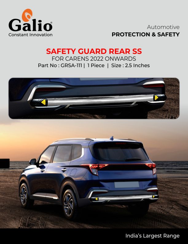KIA Carens 2022 Onwards Safety Guard Rear SS