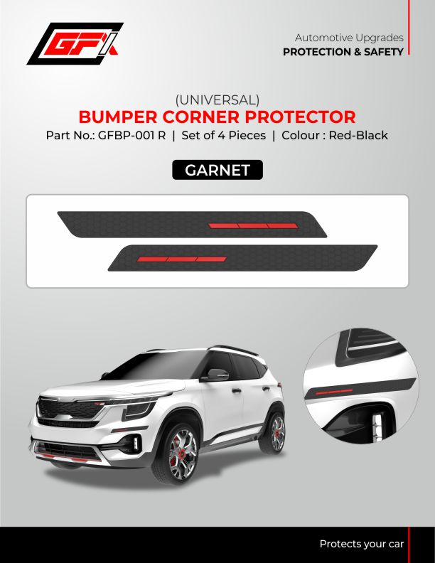 Bumper Corner Protector - Universal Garnet