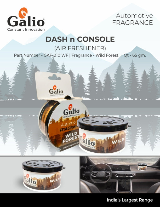 4 types fragrance of Universal Air Fresheners Dash N Console
