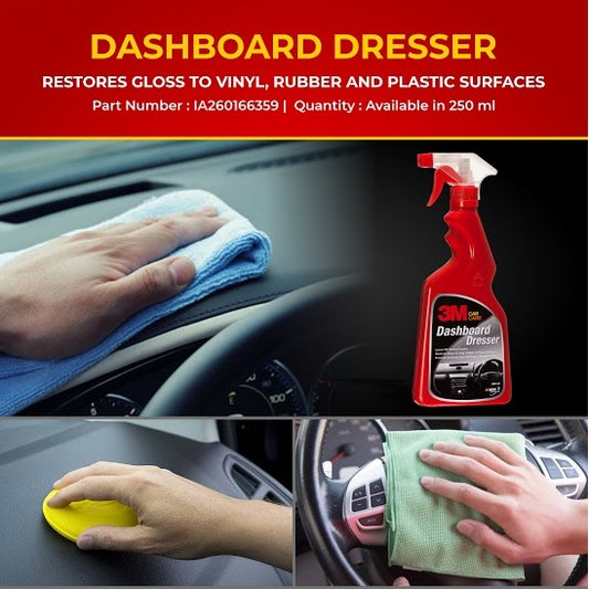 3M Dashboard Dresser - Restores Gloss and Shine on Dashboard