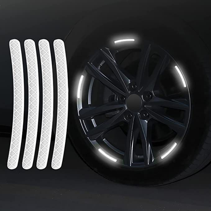 Reflective Wheel Rim Waning Safety Sticker Decal for Car