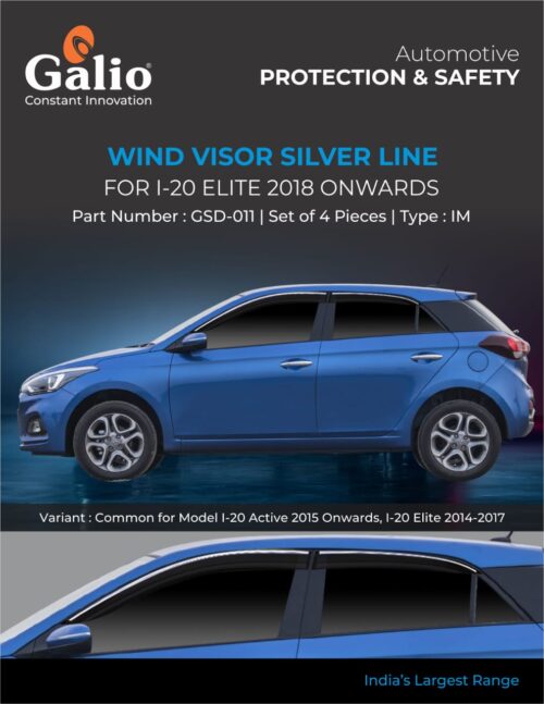 Hyundai I20 Elite Door Visor