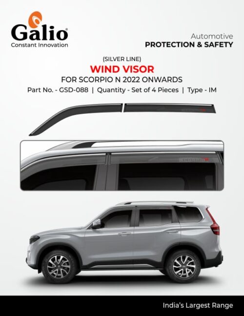 Mahindra Scorpio N Door Visor