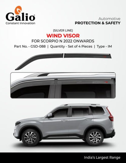 Mahindra Scorpio N Door Visor