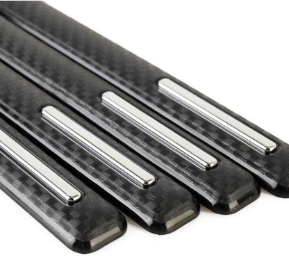 3R Carbon Fiber With Chrome Door Guard