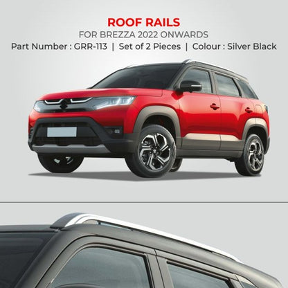 Roof Rails For Maruti Suzuki Brezza - Model 2023 Onwards