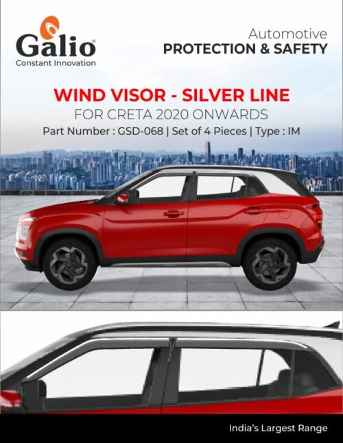 Door Visor for Hyundai Creta - Model 2020 Onwards