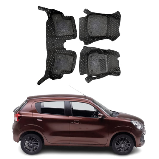 7D Car Floor Mats For Maruti Suzuki Celerio 2021 Onwards