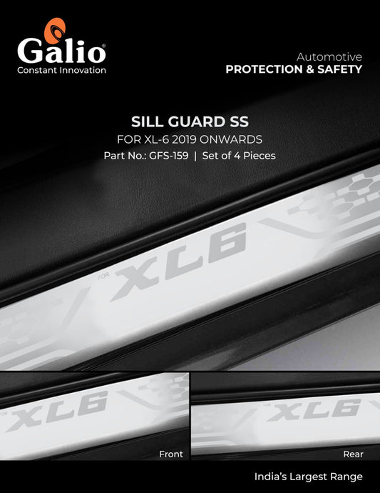 Sill Guard SS For Maruti Suzuki XL6 - Model 2019 Onwards