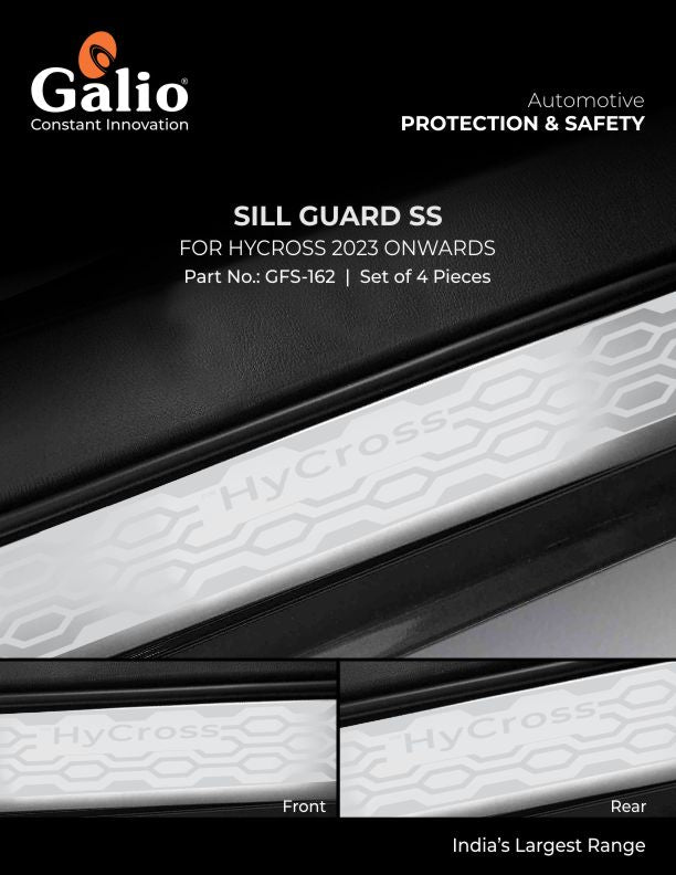Sill Guard SS For Toyota Hycross - Model 2022 Onwards