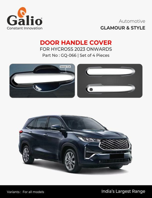 Door Handle Cover For Toyota Hycross - Chrome Finish - 2022 Onwards