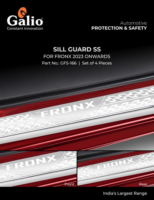Sill Guard SS For Maruti Suzuki Fronx - Model 2023 Onwards