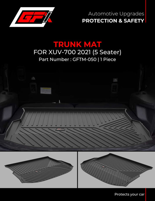 Trunk Mat for Mahindra XUV 700 - Model 2021 Onwards