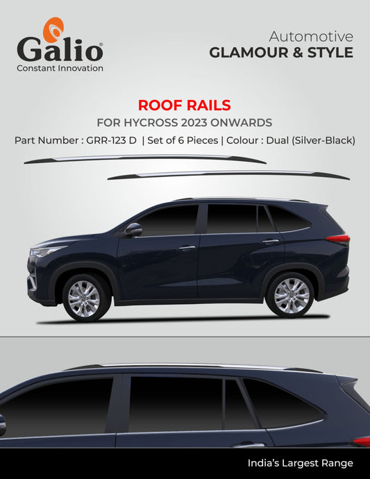Roof Rails For Toyota Hycross - Model 2022 Onwards