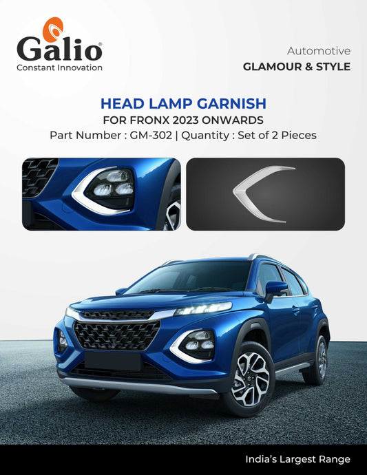Head Lamp Garnish For Maruti Suzuki Fronx - Model 2023 Onwards