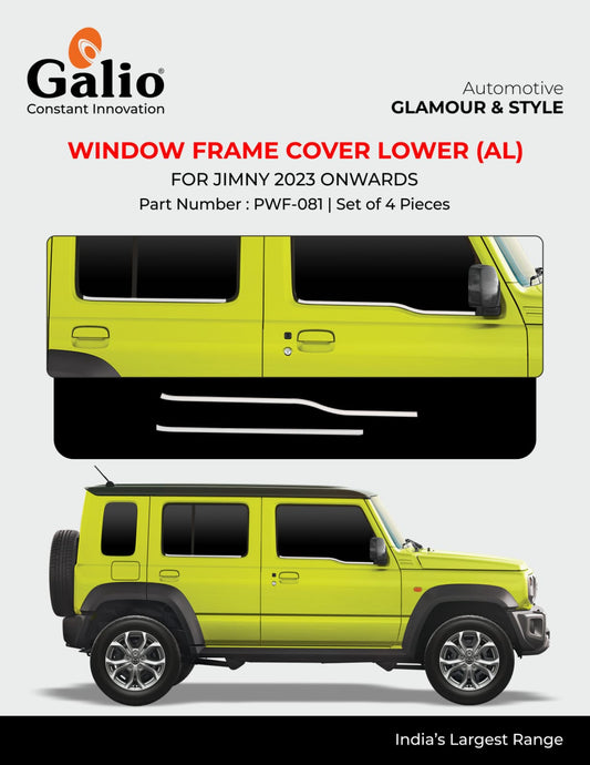 Window Frame Cover Lower For Maruti Suzuki Jimny - Model 2023 Onwards