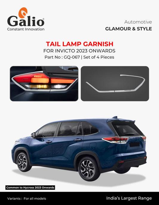 Tail Lamp Garnish For Maruti Suzuki Invicto - Model 2023 Onwards