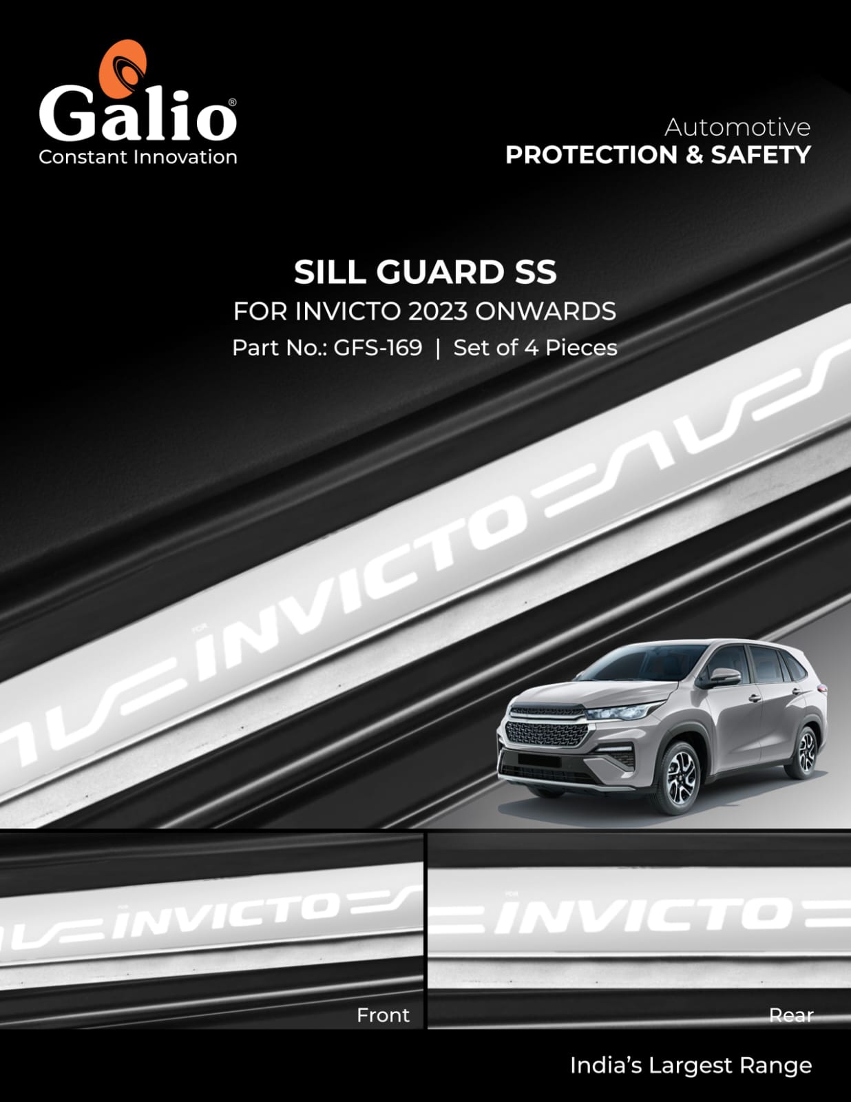 Sill Guard SS For Maruti Suzuki Invicto - Model 2023 Onwards
