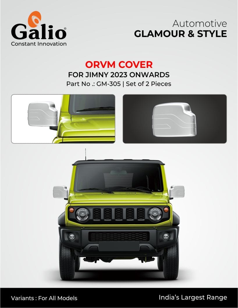 ORVM Garnish For Maruti Suzuki Jimny - Model 2023 Onwards