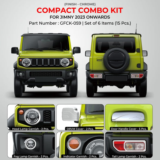 Compact Combo Kit For Maruti Suzuki Jimny - Model 2023 Onwards