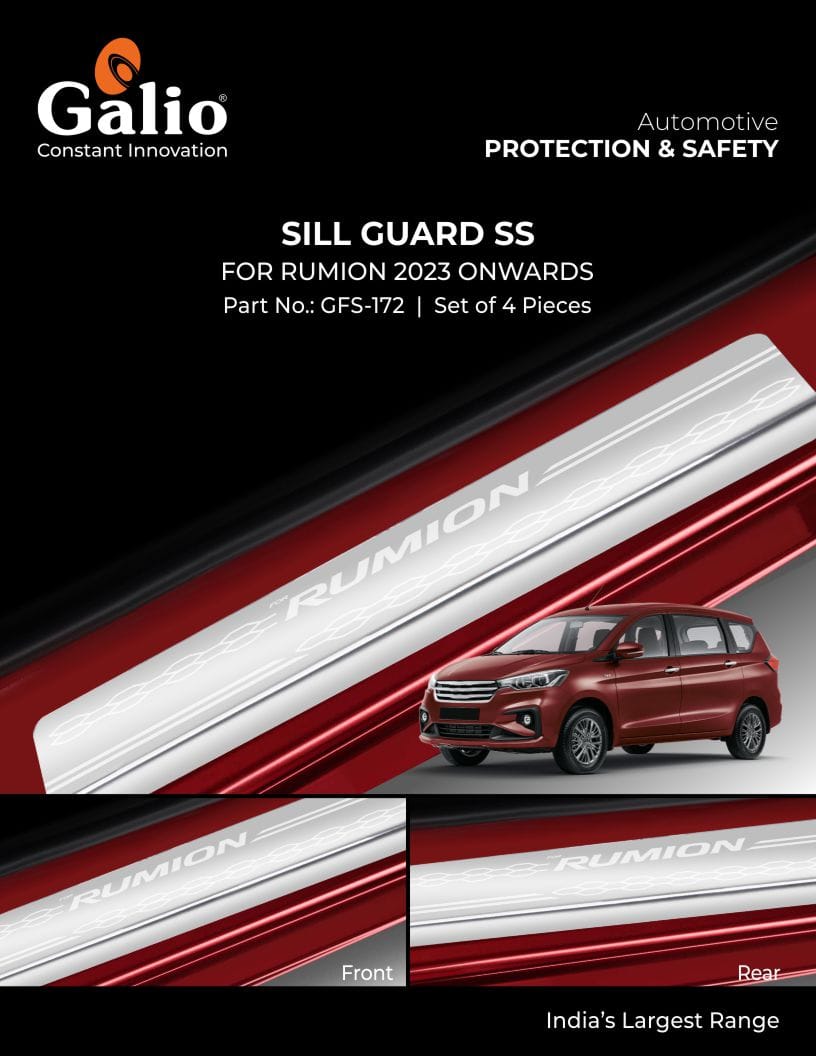 Sill Guard SS For Toyota Rumion - Model 2023 Onwards