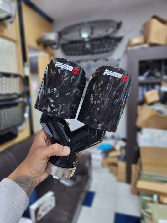 Akrapovic Forged Tip Outlets Exhaust