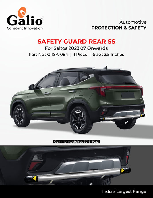 Safety Guard Rear SS For KIA Seltos - Model 2023 Onwards