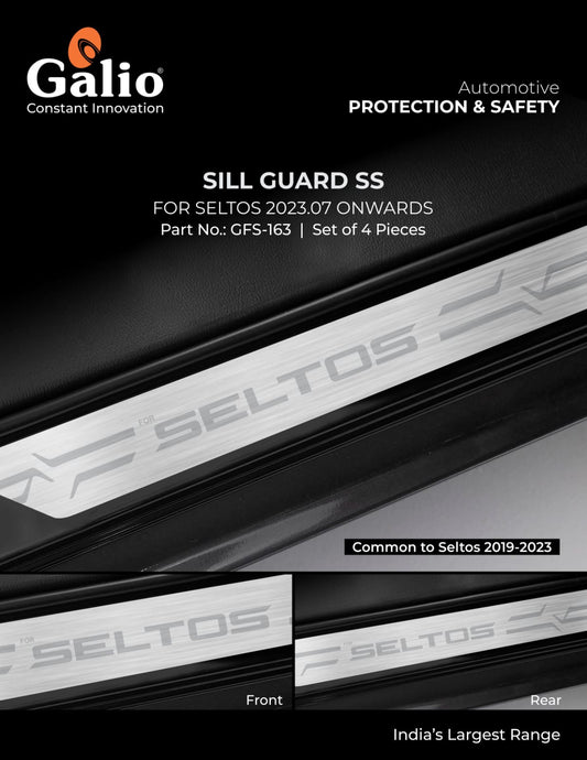 Sill Guard SS For Kia Seltos - Model 2023 Onwards