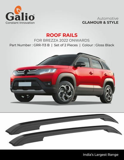 Roof Rails For Maruti Suzuki Brezza - Model 2023 Onwards