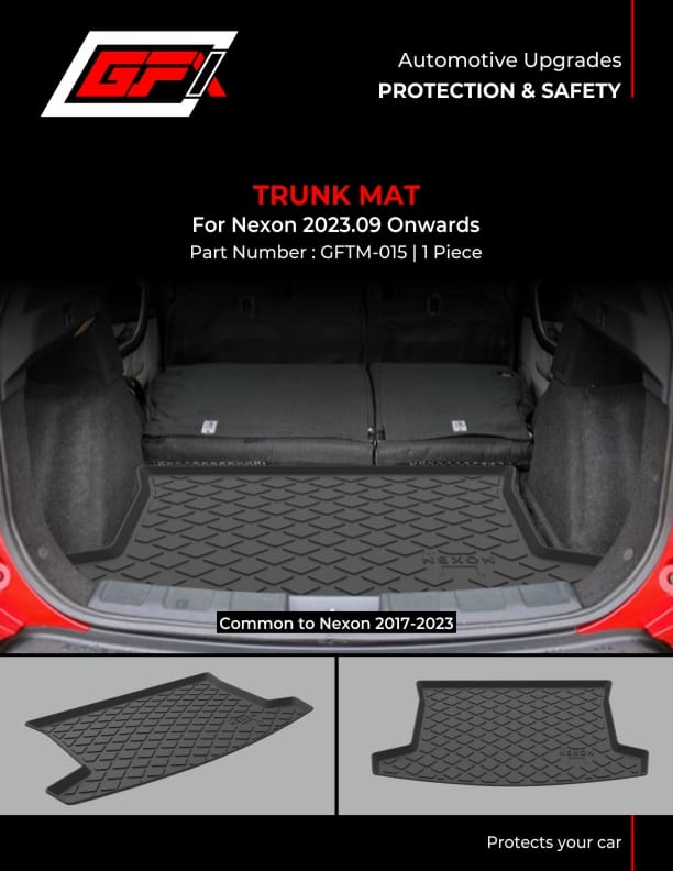 Trunk Mat for Tata Nexon - Model 2024 Onwards