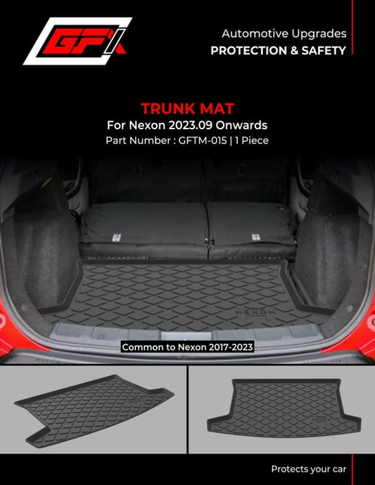Trunk Mat for Tata Nexon - Model 2024 Onwards