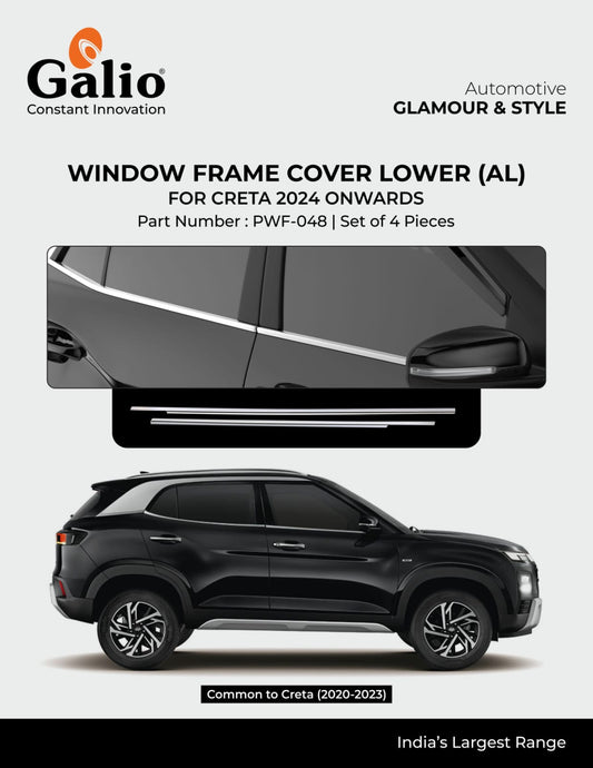 Window Frame Cover Lower For Hyundai Creta - Model 2024 Onwards