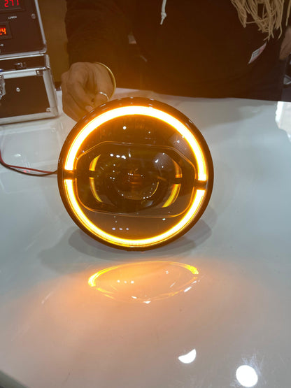 New Wangler Style Head Lights for Mahindra Thar - Model 2020 Onwards
