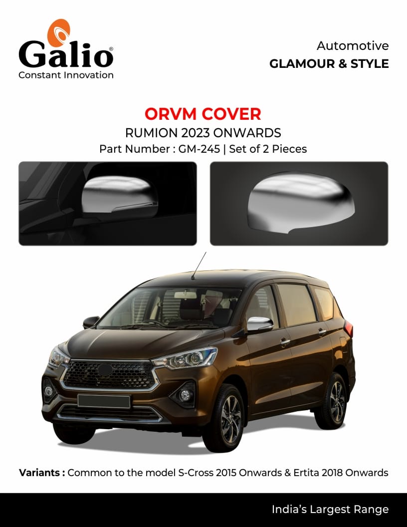 ORVM Garnish For Toyota Rumion - Model 2023 Onwards