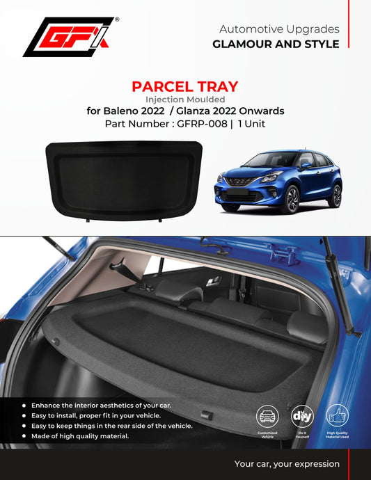 Parcel Tray For Maruti Suzuki Baleno - Model 2022 Onwards