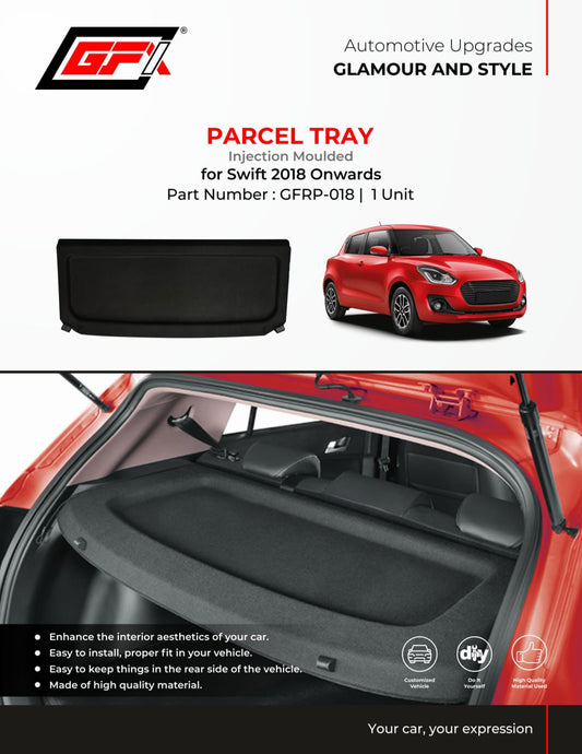 Parcel Tray For Maruti Suzuki Swift - Model 2018 Onwards