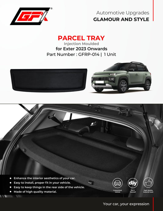 Parcel Tray For Hyundai Exter - Model 2023 Onwards
