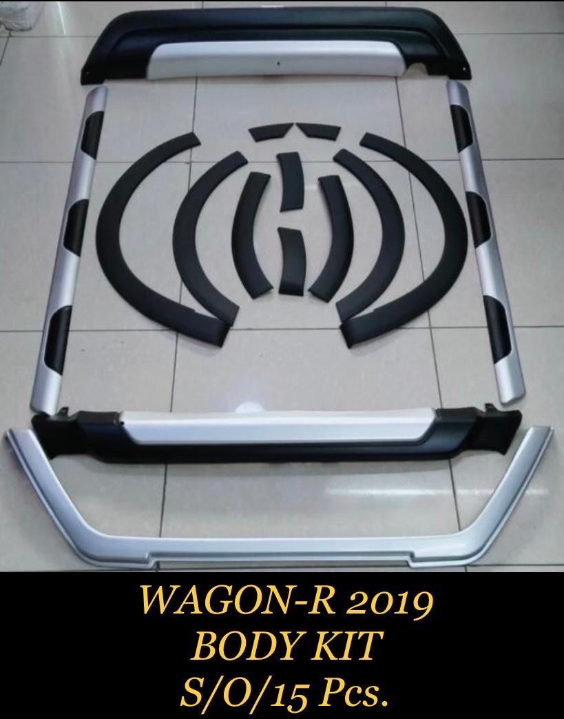 Maruti Suzuki Wagon R Body Kit 2019 Onwards | Front & Rear Bumper + Side Skirt