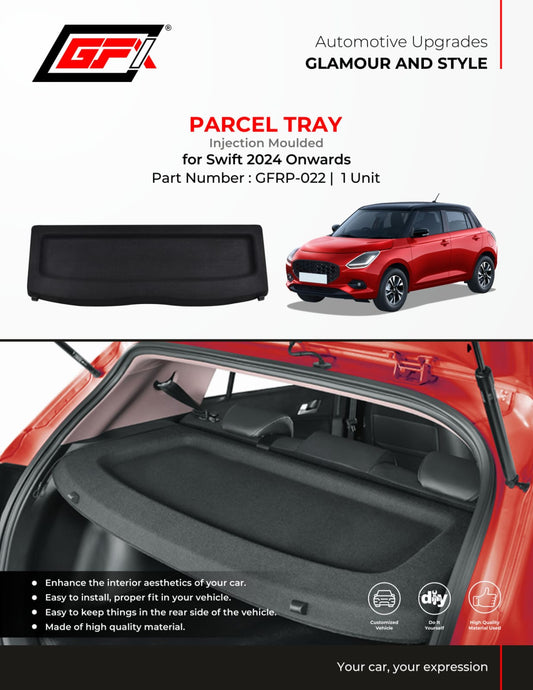 Parcel Tray For Maruti Suzuki Swift - Model 2024 Onwards