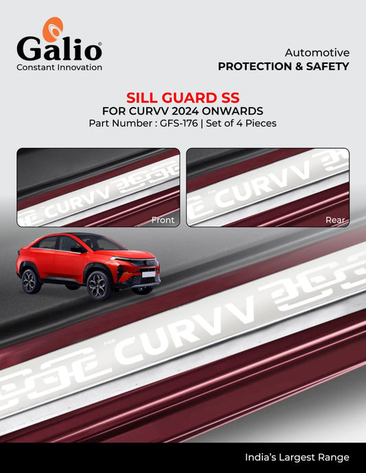 Sill Guard SS For Tata Curvv - Model 2024 Onwards