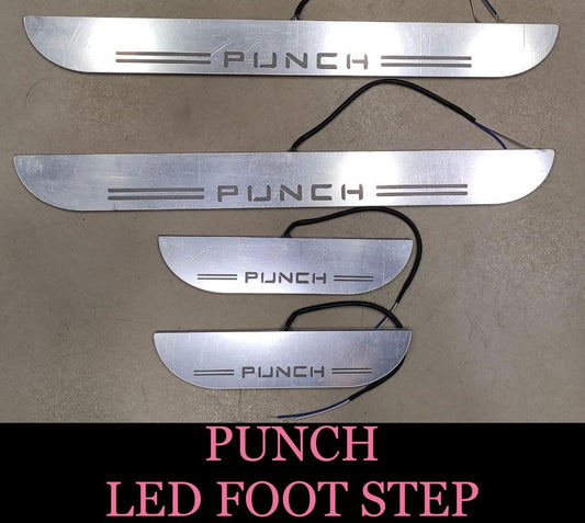 LED Side Foot Rest For Tata Punch - Model 2021 Onwards