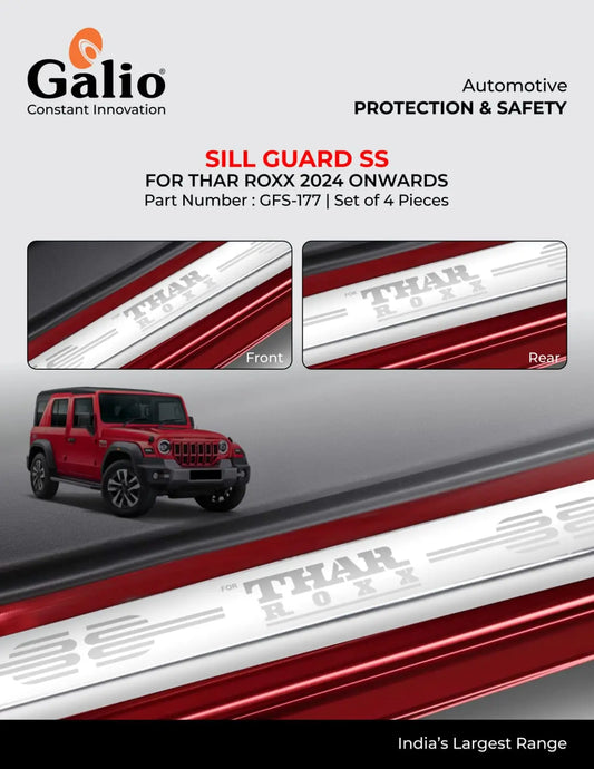 Sill Guard SS For Mahindra Thar Roxx - Model 2024 Onwards